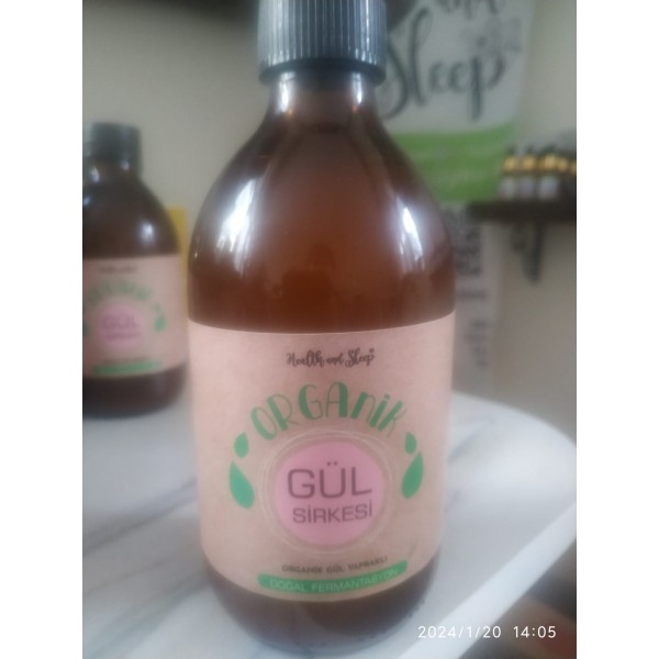 Organik Gül Sirkesi 300ml Organik Gül Sirkesi 300ml