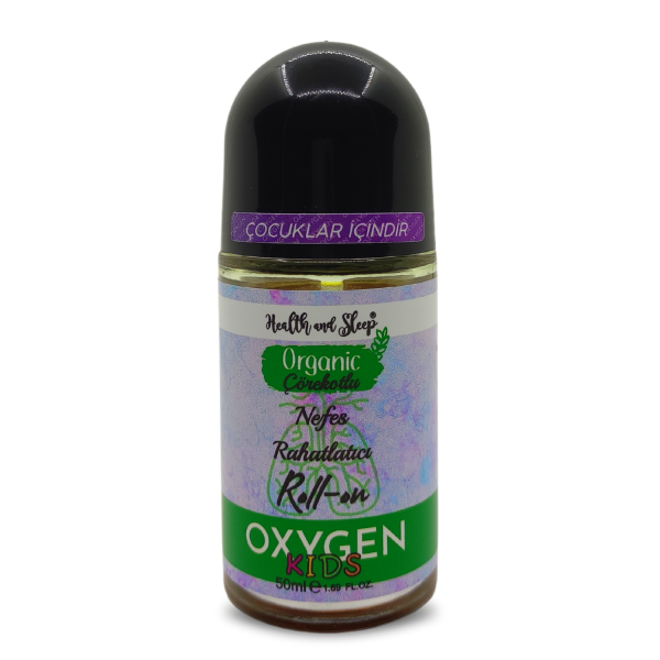 Oxygen Kids Nefes ve Solunum Rahatlatıcı Doğal Yağ Roll-on 50ml (Çocuklar için)